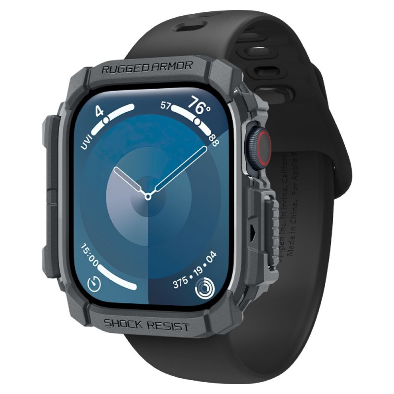 SPIGEN RUGGED ARMOR за Apple Watch 10 / 11 (46 мм) тъмно сиво - 8809971234429-ACS08598