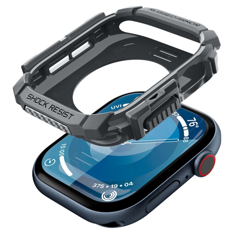 SPIGEN RUGGED ARMOR за Apple Watch 10 / 11 (46 мм) тъмно сиво - 8809971234429-ACS08598