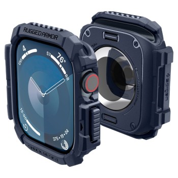 Spigen Rugged Armor за Apple Watch 10 / 11 (46 мм) Navy Blue