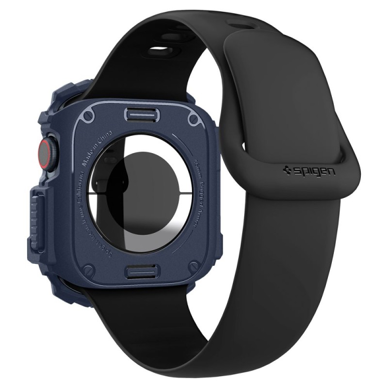 Spigen Rugged Armor за Apple Watch 10 / 11 (46 мм) Navy Blue - Spigen Rugged Armor за Apple Watch 10 / 11 (46 мм) Navy Blue - 8809971234436-ACS08599