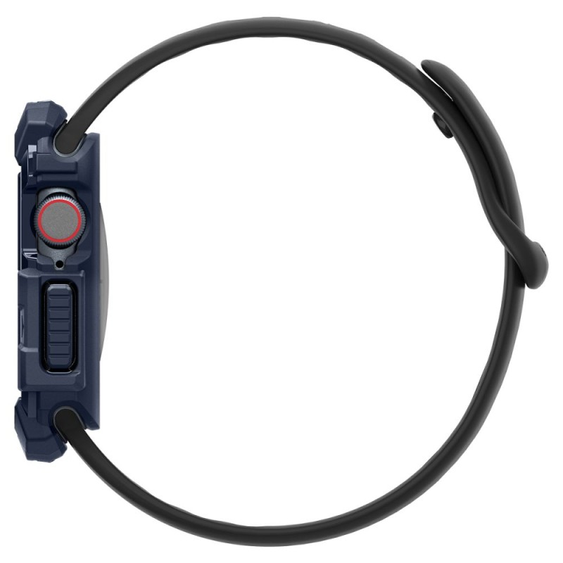 Spigen Rugged Armor за Apple Watch 10 / 11 (46 мм) Navy Blue - Spigen Rugged Armor за Apple Watch 10 / 11 (46 мм) Navy Blue - 8809971234436-ACS08599