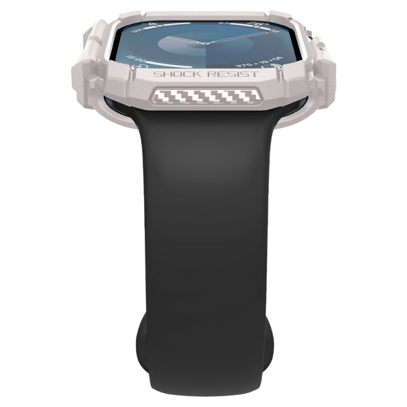 Spigen Rugged Armor за Apple Watch 10/11 (46 мм) Dune Beige - 8809971234443-ACS08600