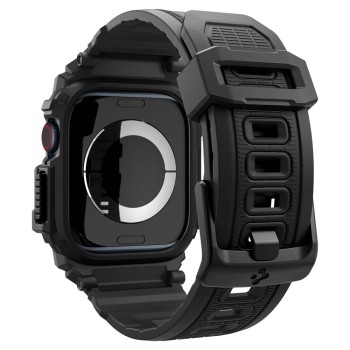 SPIGEN Rugged Armor „Pro” за Apple Watch 10 / 11 (46 мм) матово черно