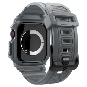 SPIGEN RUGGED ARMOR „PRO“ за Apple Watch 10/11 (46 мм) тъмно сиво