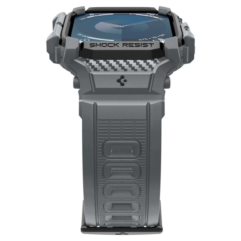 SPIGEN RUGGED ARMOR „PRO“ за Apple Watch 10/11 (46 мм) тъмно сиво - 8809971234498-ACS08605