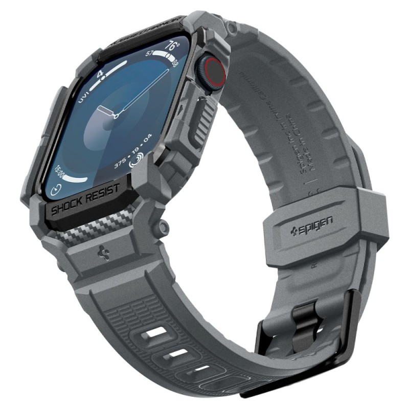 SPIGEN RUGGED ARMOR „PRO“ за Apple Watch 10/11 (46 мм) тъмно сиво - 8809971234498-ACS08605