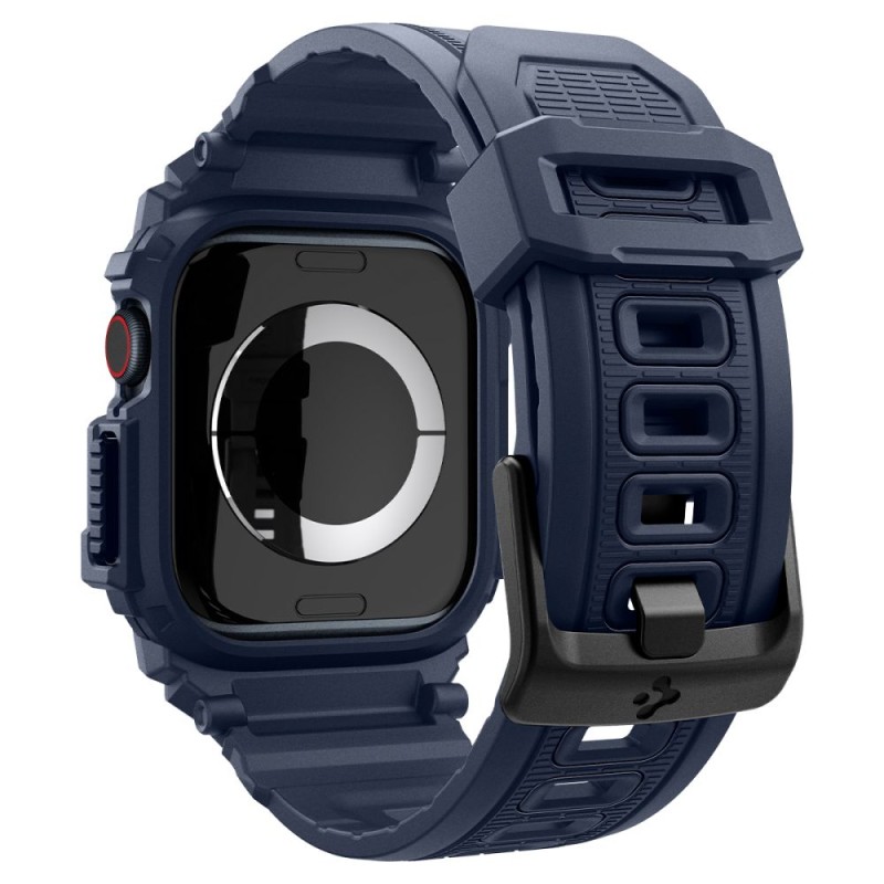 SPIGEN RUGGED ARMOR „PRO” каишка за Apple Watch 10/11 (46 мм) Navy Blue - SPIGEN RUGGED ARMOR „PRO” каишка за Apple Watch 10/11 (46 мм) Navy Blue - 8809971234504-ACS08606