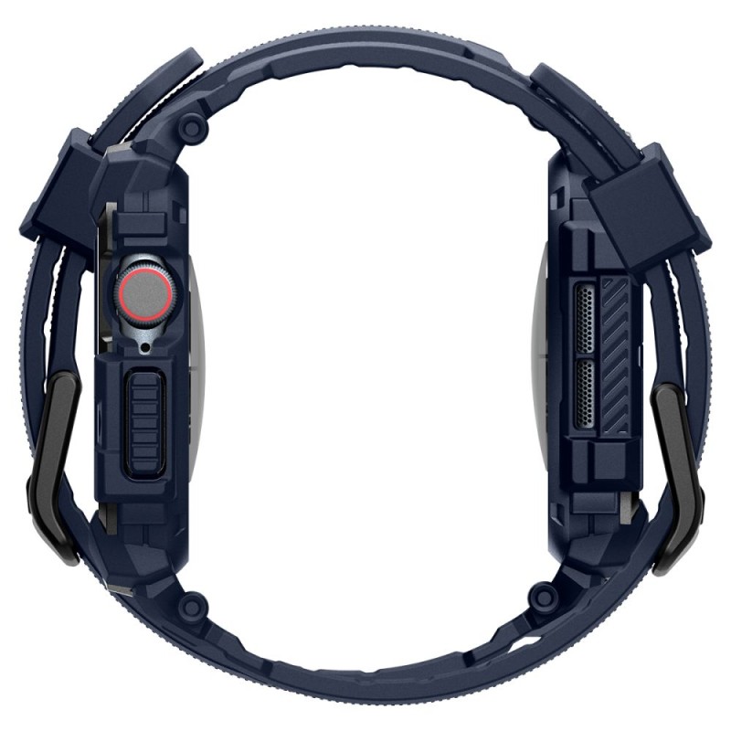 SPIGEN RUGGED ARMOR „PRO” каишка за Apple Watch 10/11 (46 мм) Navy Blue - SPIGEN RUGGED ARMOR „PRO” каишка за Apple Watch 10/11 (46 мм) Navy Blue - 8809971234504-ACS08606