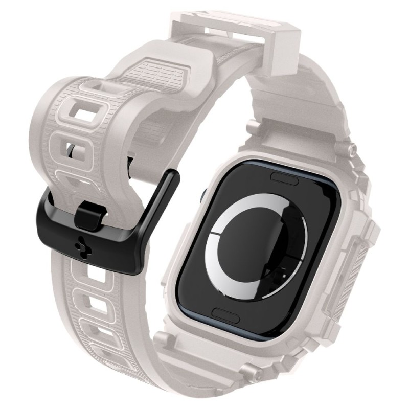 Spigen Rugged Armor Pro каишка за Apple Watch 10/11 (46 мм) Dune Beige - 8809971234511-ACS08607