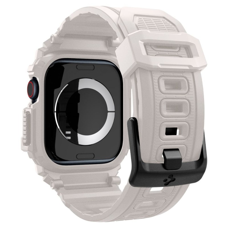 Spigen Rugged Armor Pro каишка за Apple Watch 10/11 (46 мм) Dune Beige - 8809971234511-ACS08607