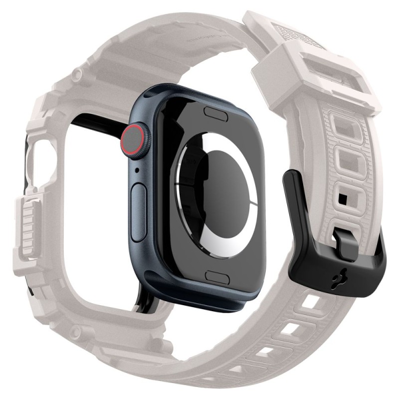 Spigen Rugged Armor Pro каишка за Apple Watch 10/11 (46 мм) Dune Beige - 8809971234511-ACS08607