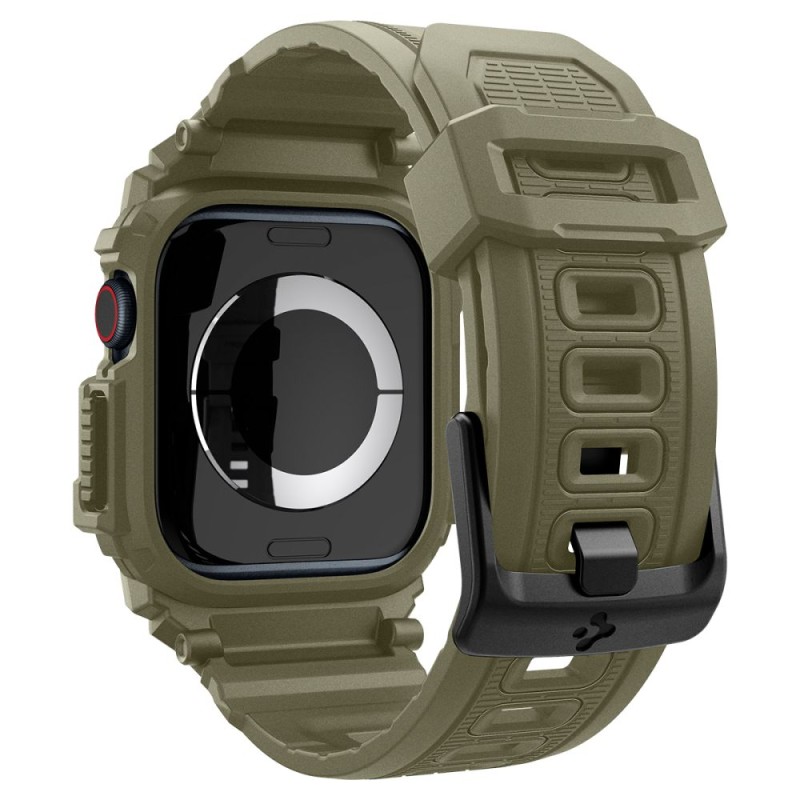 SPIGEN RUGGED ARMOR „PRO” каишка за Apple Watch 10 / 11 (46 мм) VINTAGE KHAKI - 8809971234528-ACS08608