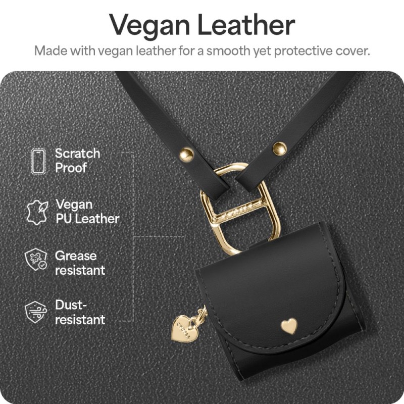 SPIGEN CYRILL MINI BAG за Apple AirPods 4 (черен) - SPIGEN CYRILL MINI BAG за Apple AirPods 4 (черен) - 8809971234870-ACS08651