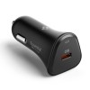 SPIGEN ESSENTIAL EV301 1-порт USB зарядно за кола 30W, черно - 8809971235242-ACP08699