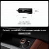 Spigen Essential EV302 2-портово зарядно за кола 30W, черно - 8809971235259-ACP08700
