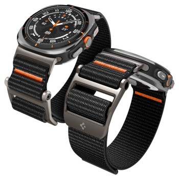 SPIGEN DuraPro Flex каишка за Samsung Galaxy Watch Ultra 2024/2025 (47 мм) черна
