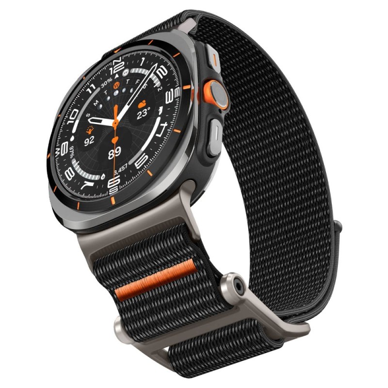 SPIGEN DuraPro Flex каишка за Samsung Galaxy Watch Ultra 2024/2025 (47 мм) черна - SPIGEN DuraPro Flex каишка за Samsung Galaxy Watch Ultra 2024/2025 (47 мм) черна - 8809971235983-AMP08773