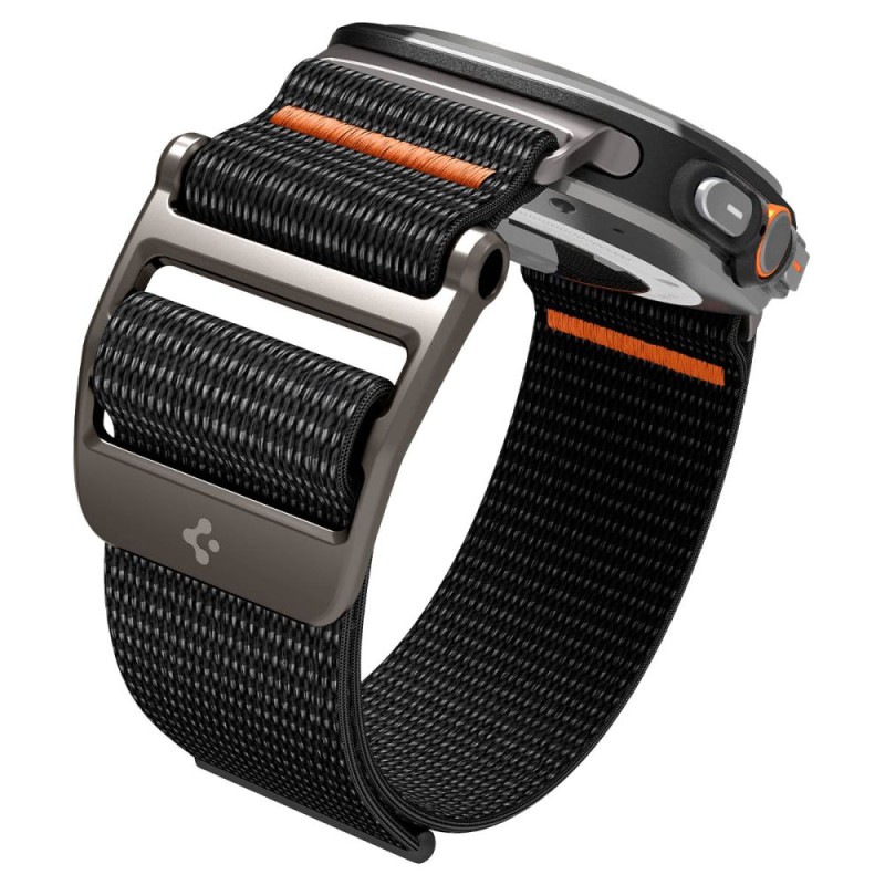 SPIGEN DuraPro Flex каишка за Samsung Galaxy Watch Ultra 2024/2025 (47 мм) черна - SPIGEN DuraPro Flex каишка за Samsung Galaxy Watch Ultra 2024/2025 (47 мм) черна - 8809971235983-AMP08773