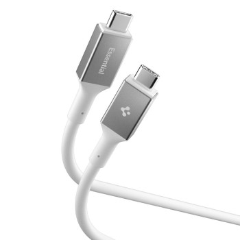 SPIGEN EB24012CC Essential USB-C кабел 240W 120см бял