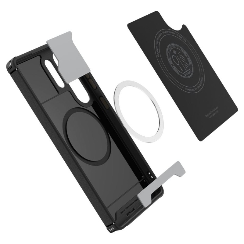 SPIGEN Core Armor MagSafe за Galaxy S25 Ultra, матово черно (SKU: 8809971237437-ACS08913) - 8809971237437-ACS08913