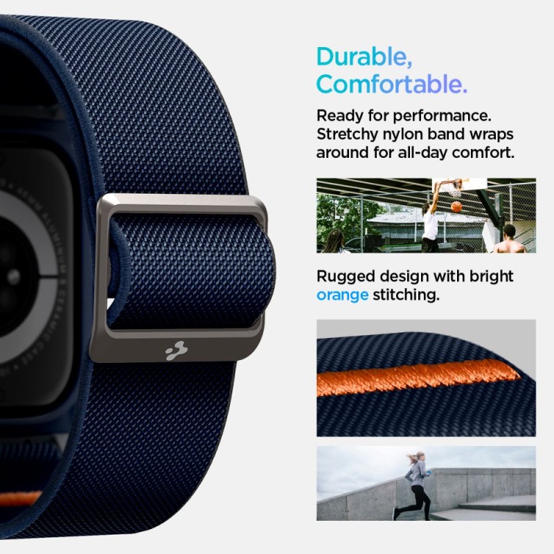 SPIGEN LITE FIT „PRO“ за Apple Watch 10 / 11 (46 мм) Navy Blue - 8809971237550-ACS08925