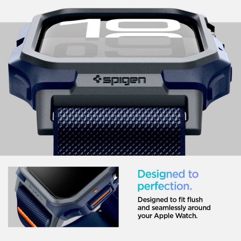 SPIGEN LITE FIT „PRO“ за Apple Watch 10 / 11 (46 мм) Navy Blue - 8809971237550-ACS08925