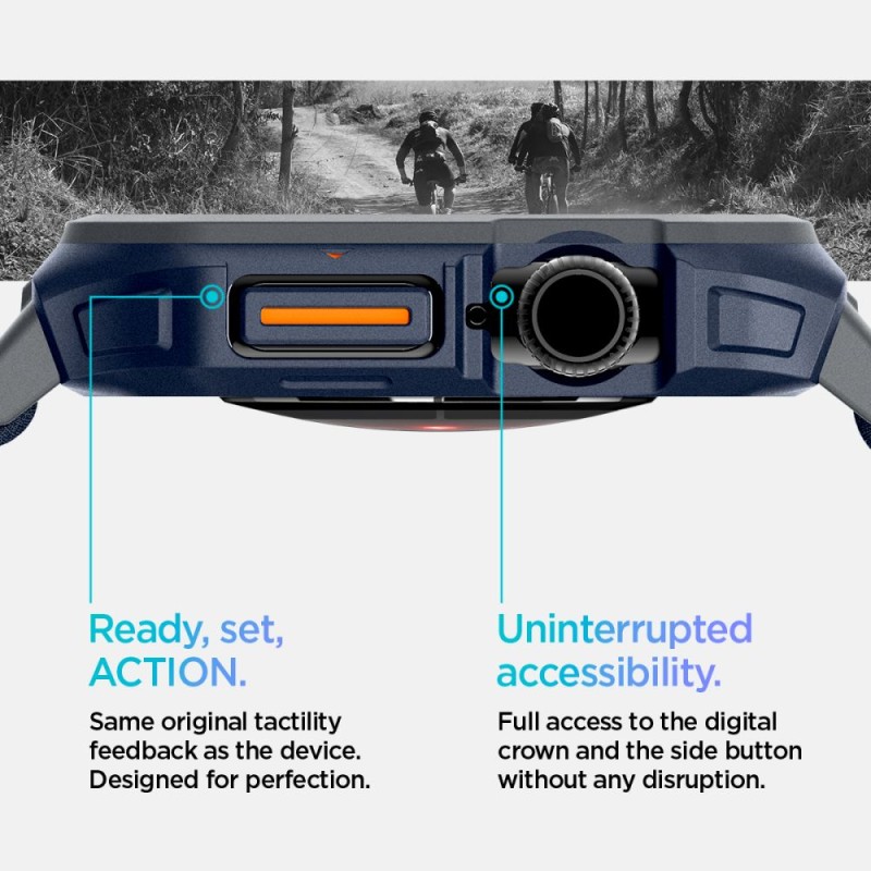 SPIGEN LITE FIT „PRO“ за Apple Watch 10 / 11 (46 мм) Navy Blue - 8809971237550-ACS08925