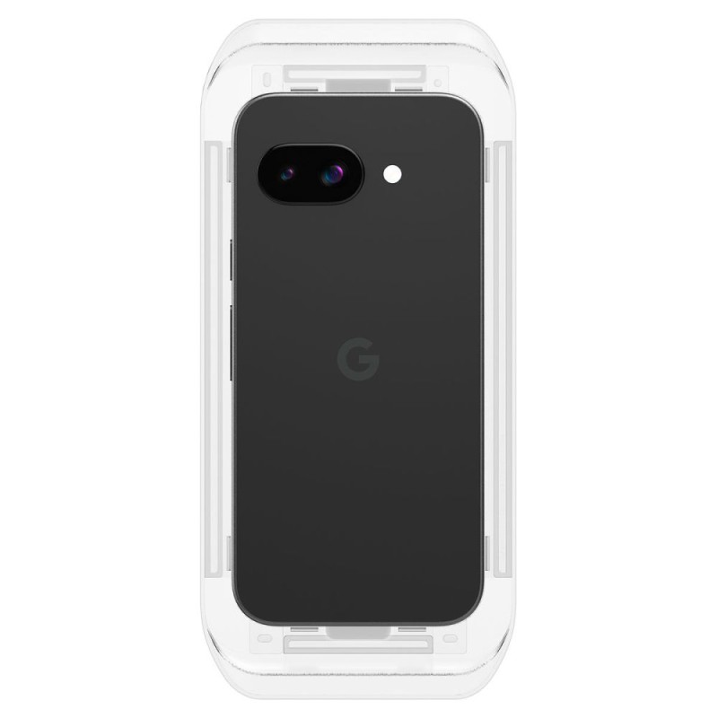 Spigen Glas.TR „EZ Fit” – закалено стъкло за Google Pixel 9A, 2 броя, Clear - 8809971237680-AGL08938