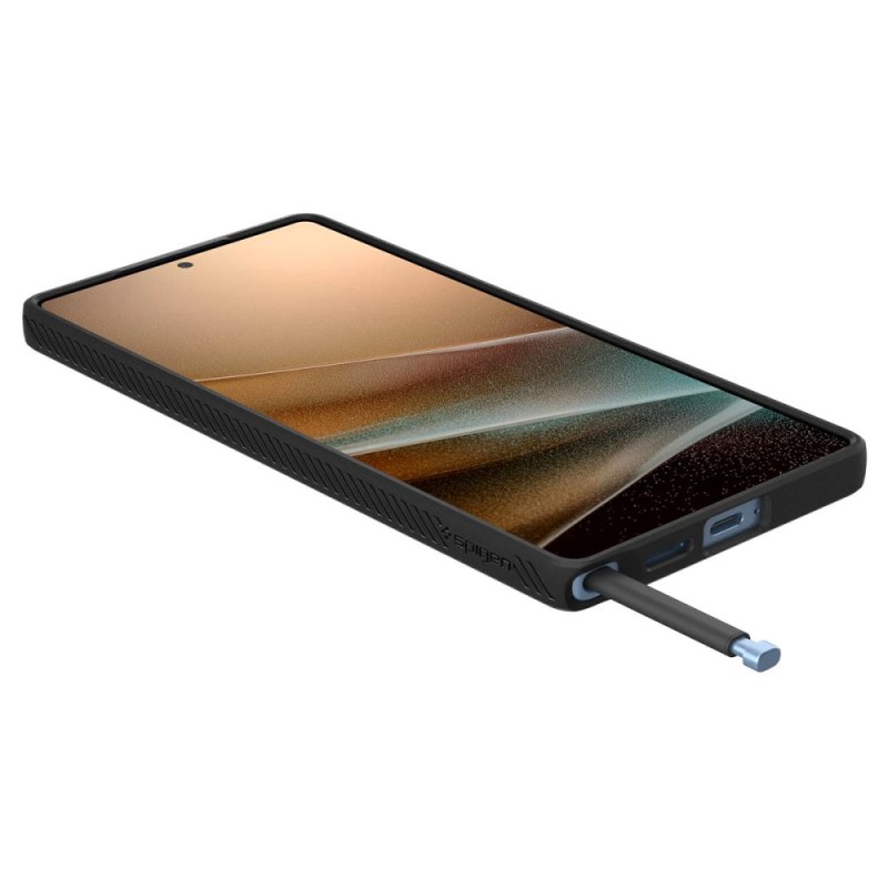 Spigen Liquid Air за Galaxy S25 Ultra, матово черно (SKU: 8809971237840-ACS08953) - Spigen Liquid Air за Galaxy S25 Ultra, матово черно (SKU: 8809971237840-ACS08953) - 8809971237840-ACS08953