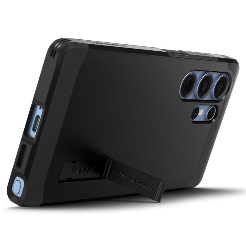 Spigen Tough Armor MagSafe Case за Samsung Galaxy S25 Ultra, черен - Spigen Tough Armor MagSafe Case за Samsung Galaxy S25 Ultra, черен - 8809971237956-ACS08964