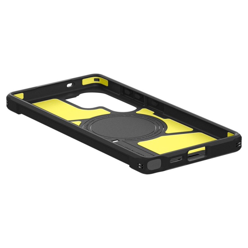 Spigen Tough Armor MagSafe Case за Samsung Galaxy S25 Ultra, черен - Spigen Tough Armor MagSafe Case за Samsung Galaxy S25 Ultra, черен - 8809971237956-ACS08964