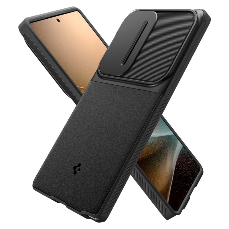 Spigen Optik Armor за Galaxy S25 Ultra Black - 8809971238007-ACS08969