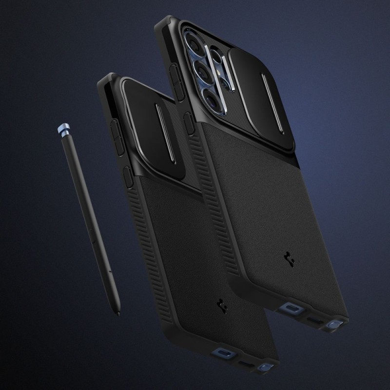 Spigen Optik Armor за Galaxy S25 Ultra Black - 8809971238007-ACS08969