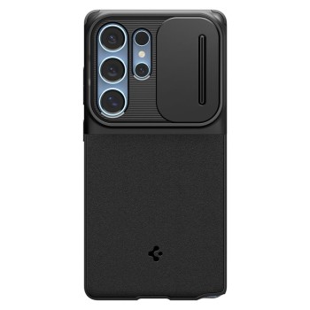 Spigen Optik Armor за Galaxy S25 Ultra Black