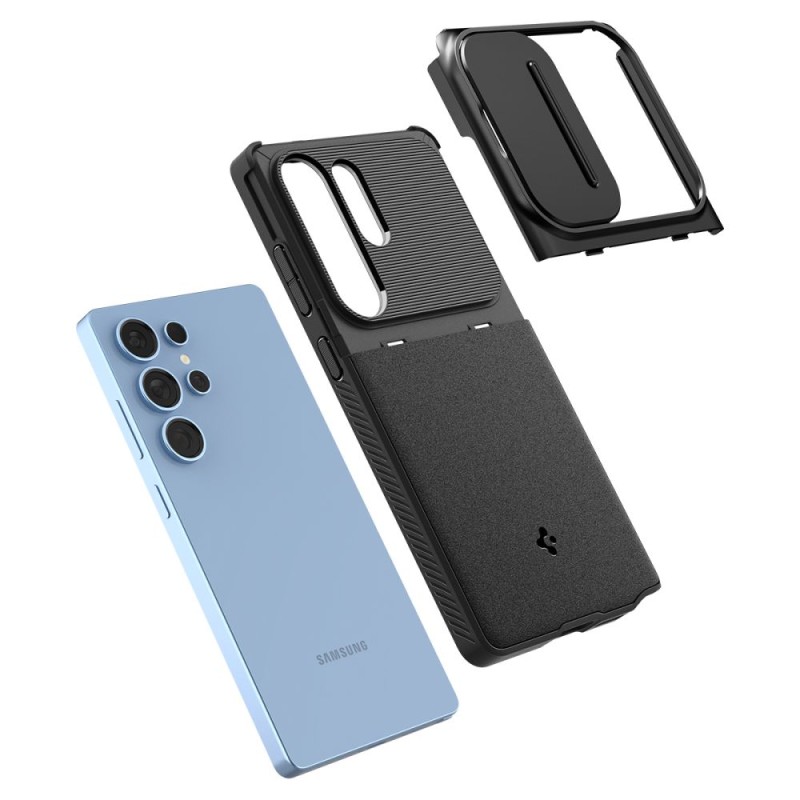 Spigen Optik Armor за Galaxy S25 Ultra Black - 8809971238007-ACS08969