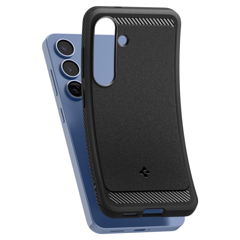 SPIGEN Rugged Armor MagSafe кейс за Galaxy S25, матово черно (ACS08998) - SPIGEN Rugged Armor MagSafe кейс за Galaxy S25, матово черно (ACS08998) - 8809971238298-ACS08998