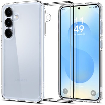 Spigen Ultra Hybrid Galaxy S25 Crystal Clear (SKU: 8809971238373-ACS09006)