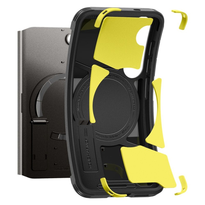 Spigen Tough Armor MagSafe кейс за Galaxy S25 – черен - 8809971238397-ACS09008