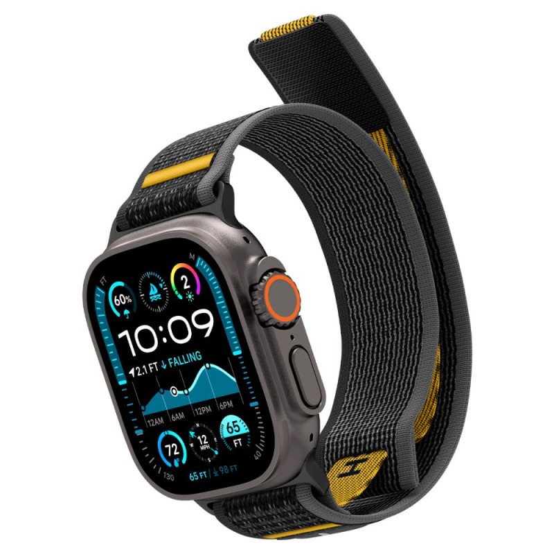 SPIGEN Athlex Air каишка за Apple Watch 8/9/10/11/SE/Ultra (44/45/46/49 мм) Active Black - SPIGEN Athlex Air каишка за Apple Watch 8/9/10/11/SE/Ultra (44/45/46/49 мм) Active Black - 8809971238649-AMP09033