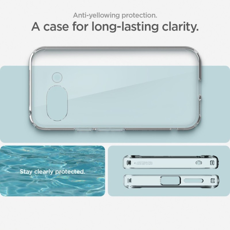 Spigen Ultra Hybrid за Google Pixel 9A Crystal Clear (SKU: 8809971238731-ACS09042) - 8809971238731-ACS09042