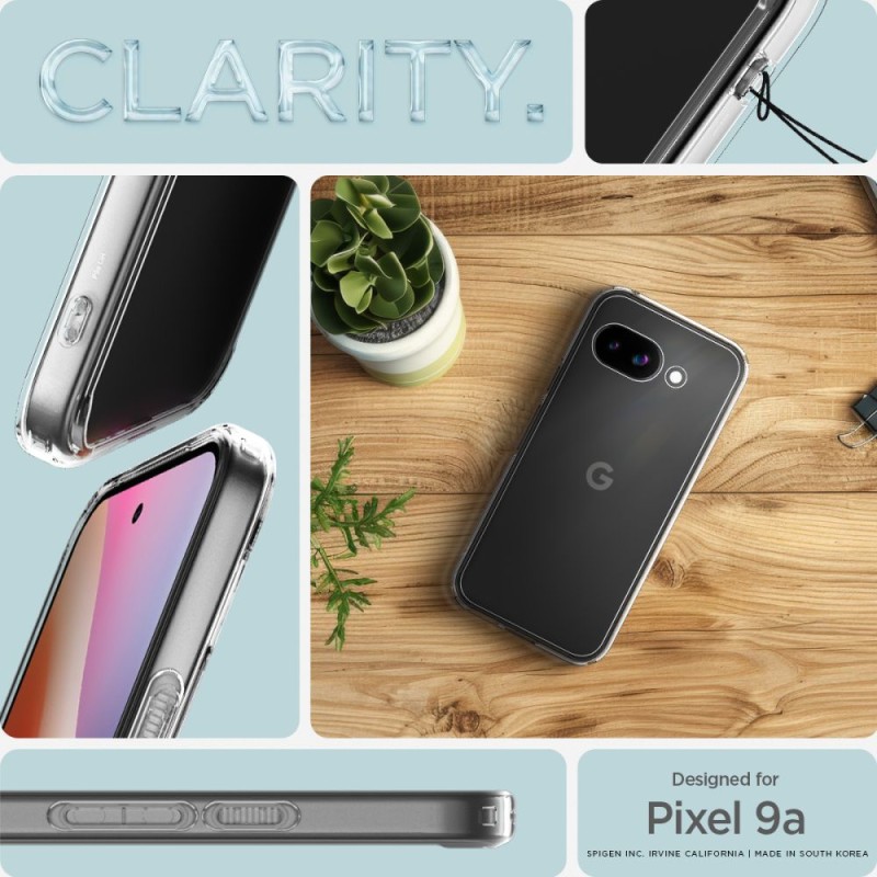 Spigen Ultra Hybrid за Google Pixel 9A Crystal Clear (SKU: 8809971238731-ACS09042) - 8809971238731-ACS09042