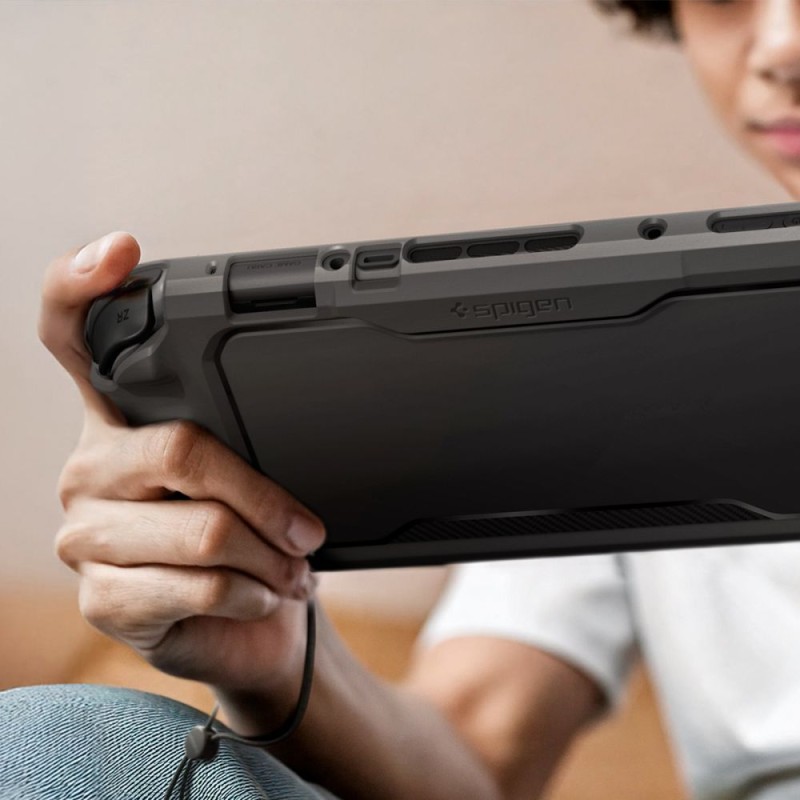 Spigen Rugged Armor за Nintendo Switch 2 (Matte Black) - Spigen Rugged Armor за Nintendo Switch 2 (Matte Black) - 8809971239066-ACS09075
