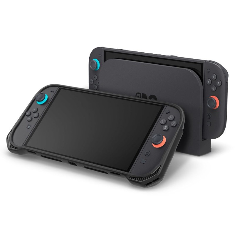 Spigen Rugged Armor за Nintendo Switch 2 (Matte Black) - Spigen Rugged Armor за Nintendo Switch 2 (Matte Black) - 8809971239066-ACS09075