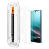 Spigen Glas.TR „EZ Fit” HD закалено стъкло 2-пак за Galaxy S25 Ultra (Ultra Clear) - 8809971239134-AGL09082