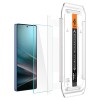 Spigen Glas.TR „EZ Fit” HD закалено стъкло 2-пак за Galaxy S25 Ultra (Ultra Clear) - 8809971239134-AGL09082