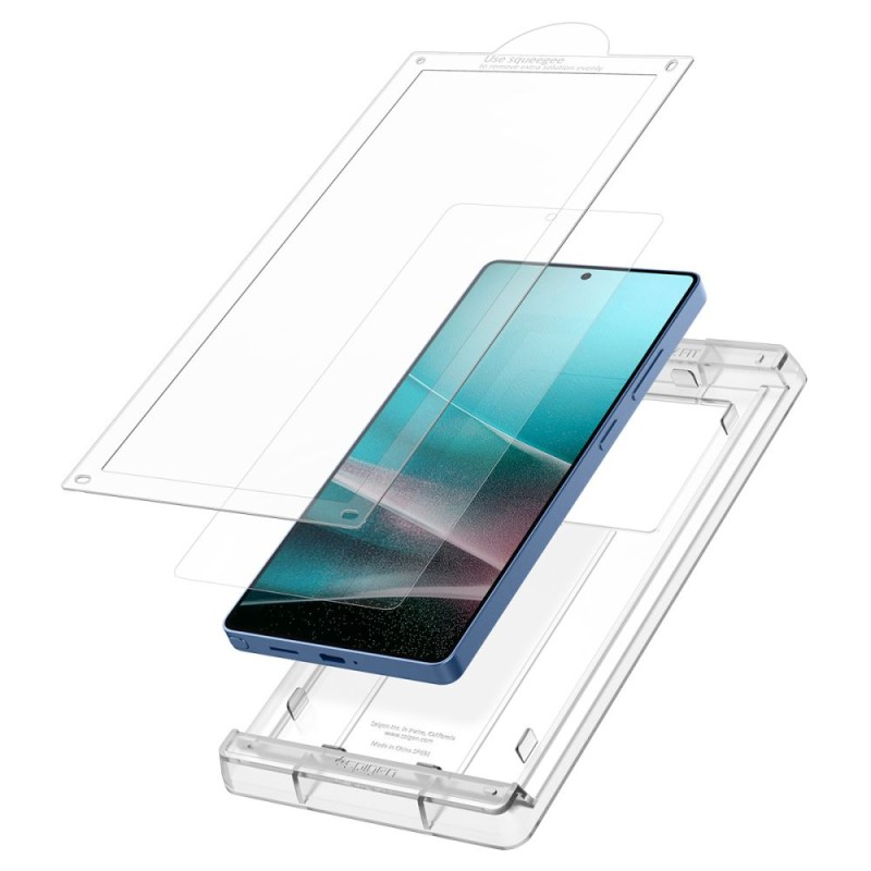 Spigen Elite Shield „EZ Fit” HD хидрогел фолио за Samsung Galaxy S25 Ultra (прозрачно) - 8809971239141-AFL09083