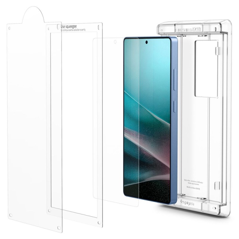 Spigen Elite Shield „EZ Fit” HD хидрогел фолио за Samsung Galaxy S25 Ultra (прозрачно) - 8809971239141-AFL09083