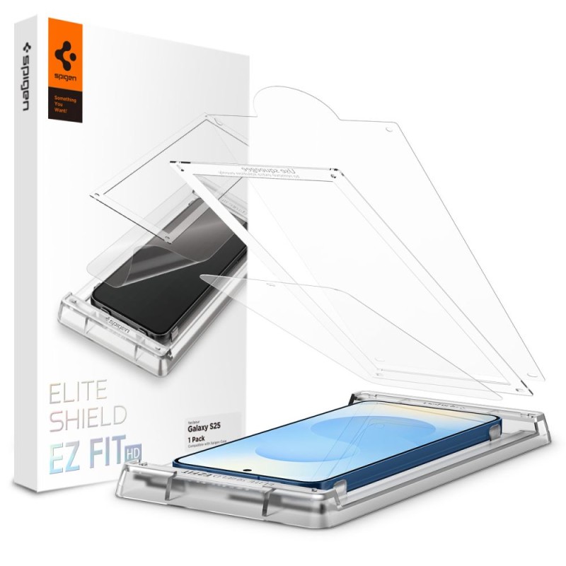 FOLIA HYDROŻELOWA SPIGEN ELITE SHIELD „EZ FIT” HD Galaxy S25 CLEAR - FOLIA HYDROŻELOWA SPIGEN ELITE SHIELD „EZ FIT” HD Galaxy S25 CLEAR - 8809971239226-AFL09091