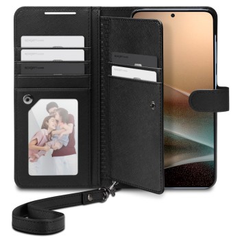 SPIGEN Wallet “S” за Galaxy S25+ Plus Black SPIGEN Wallet “S” за Galaxy S25+ Plus Black