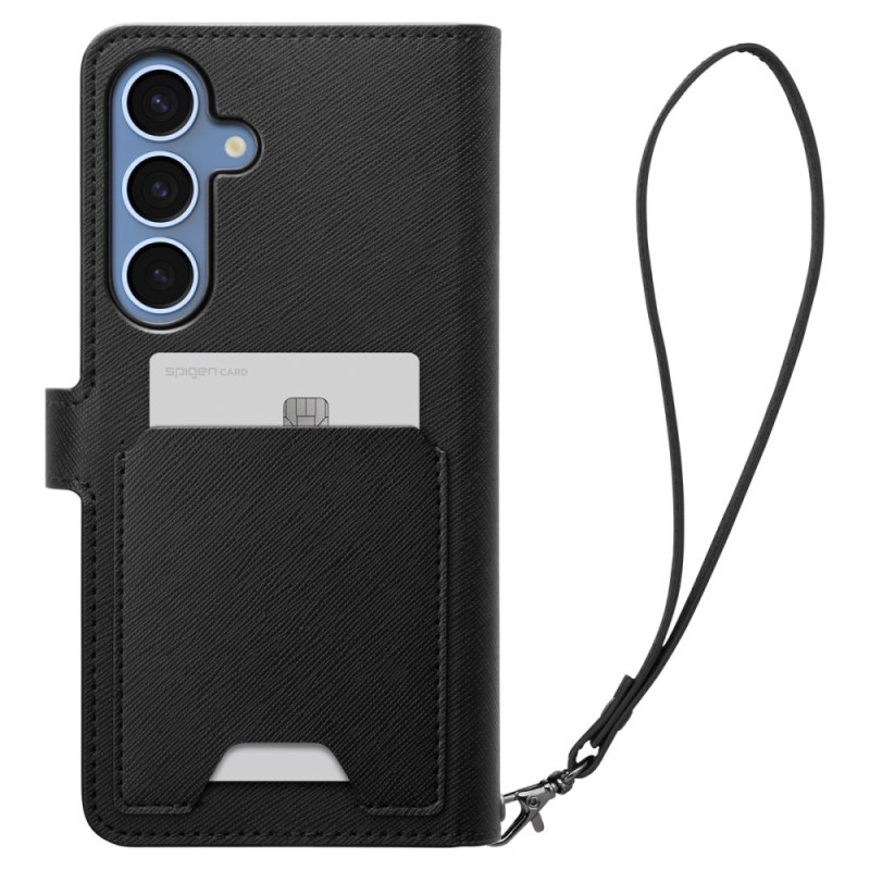 SPIGEN Wallet “S” за Galaxy S25+ Plus Black - SPIGEN Wallet “S” за Galaxy S25+ Plus Black - 8809971239554-ACS09125
